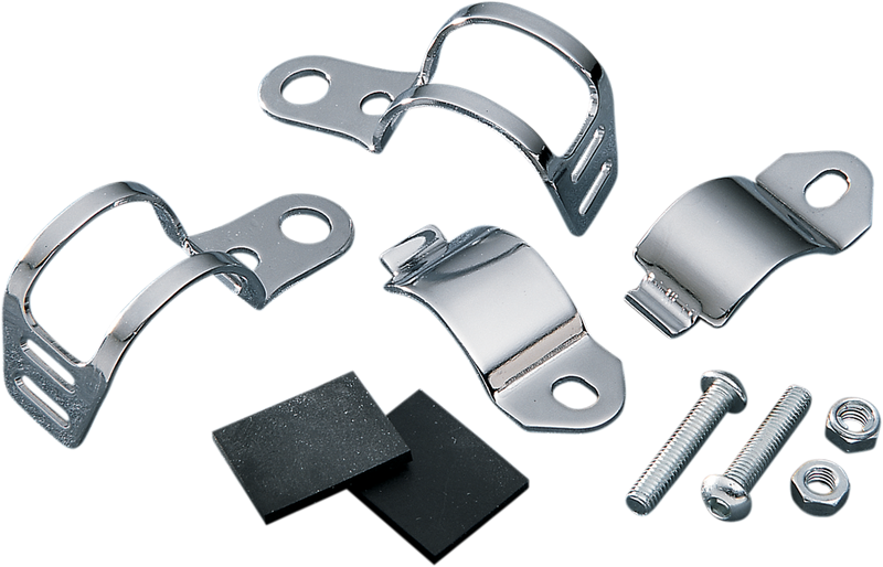 DRAG SPECIALTIES Fork-Mount Marker Lite Brackets 11368-HC3 - PartsOutlet.com.au