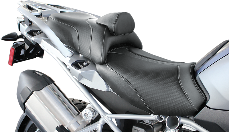 SADDLEMEN Adventure Touring Seat - W/Lumbar Pad - BMW R1200GS '13-'23 - 0810-BM33R - PartsOutlet.com.au