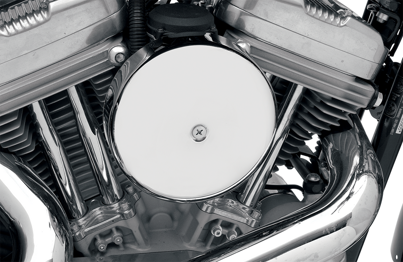 DRAG SPECIALTIES Round Air Cleaner - 7" - CV - Harley-Davidson '88-'17 - DS288903-BC736