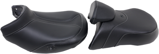 SADDLEMEN Heated Adventure Touring Seat - Low - Lumbar Pad - BMW '13-'23 - 0810-BM33LRHCT - PartsOutlet.com.au