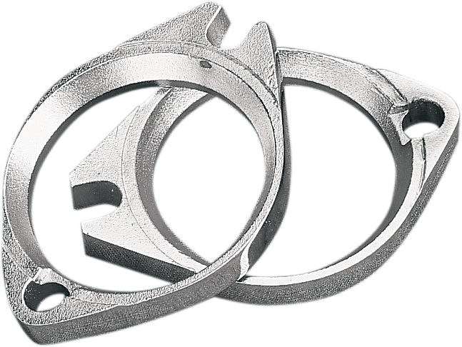 DRAG SPECIALTIES Intake Flange Kit - Chrome - '88-'06 59-432-PB - PartsOutlet.com.au