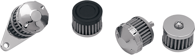DRAG SPECIALTIES Crankcase Filter with Mounting Base 35-0312-BC299 - PartsOutlet.com.au