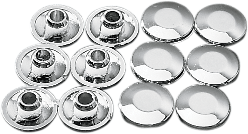 DRAG SPECIALTIES Plug - Handlebar Clamp - Chrome 03-010712-BC101 - PartsOutlet.com.au