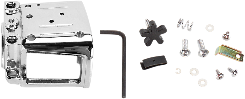 DRAG SPECIALTIES Switch Housing - Right - Lower - Harley-Davidson 1982-1995 - Chrome 07-0544B-BC114 - PartsOutlet.com.au