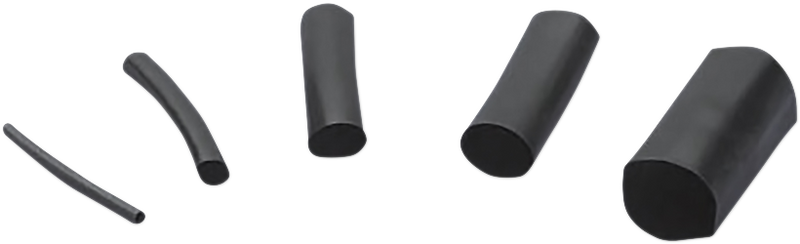 DRAG SPECIALTIES Shrink Tube .1875" to .052" - 5FT - Black - DRSTT260-5