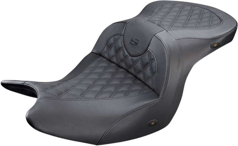 SADDLEMEN Roadsofa Seat - Heated - Honda GL 1800 '18-'23 - H18-07-182HCT - PartsOutlet.com.au