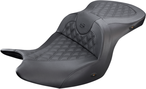 SADDLEMEN Roadsofa Seat - Heated - Honda GL 1800 '18-'23 - H18-07-182HCT - PartsOutlet.com.au