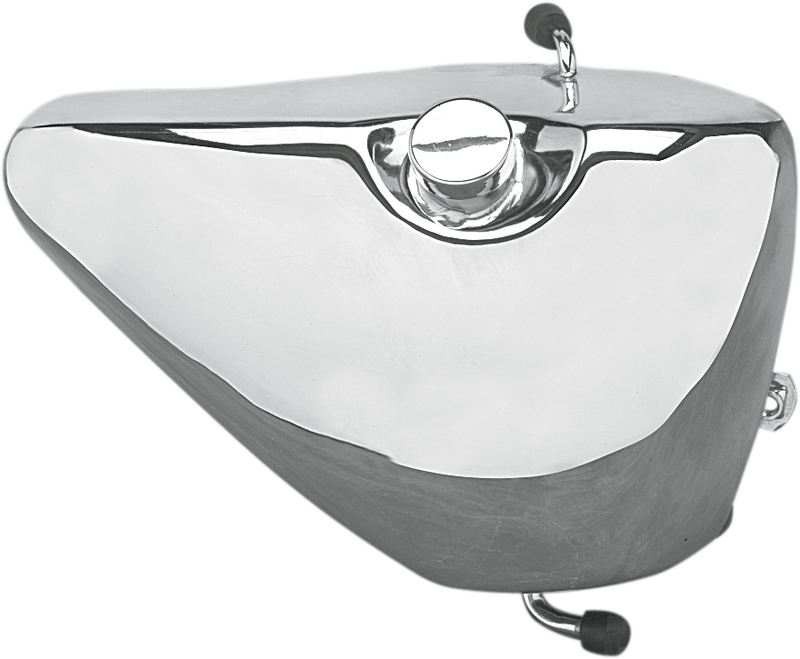 DRAG SPECIALTIES Oil Tank - Chrome - Harley-Davidson 1983-1993 - Sportster 22-0055 - PartsOutlet.com.au