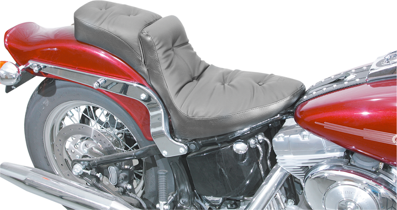 MUSTANG Regal Duke Seat - Harley-Davidson Softail 2000-2006 - 75049 - PartsOutlet.com.au