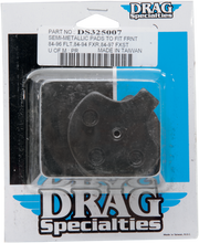 DRAG SPECIALTIES Organic Brake Pads - Harley-Davidson 1984-2011 - 160912SCP-BC114 - PartsOutlet.com.au