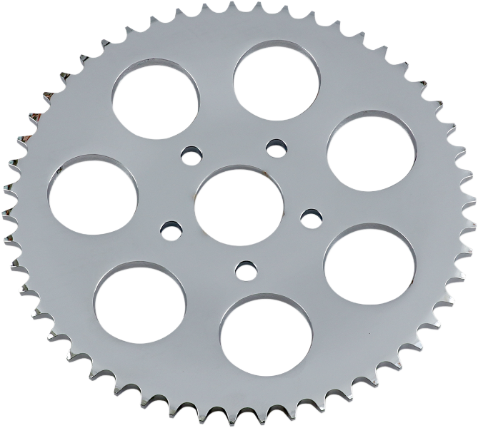 DRAG SPECIALTIES Rear Wheel Sprocket - 51-Tooth - Harley-Davidson 1973-1999 - Chrome 26-010751-BC648 - PartsOutlet.com.au