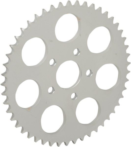 DRAG SPECIALTIES Rear Wheel Sprocket - 49-Tooth - Harley-Davidson 1973-1999 - Zinc 17512ZP - PartsOutlet.com.au