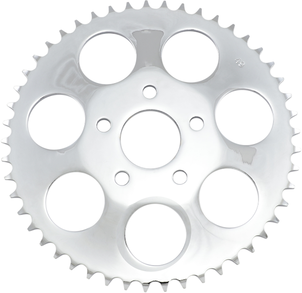 DRAG SPECIALTIES Rear Wheel Sprocket - 49-Tooth - Harley-Davidson 1973-1999 - Chrome 17512P - PartsOutlet.com.au