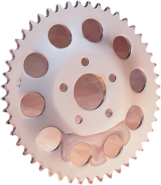 DRAG SPECIALTIES Rear Wheel Sprocket - 48-Tooth - Harley-Davidson 1982-1999 - Chrome 19217-BX20 - PartsOutlet.com.au