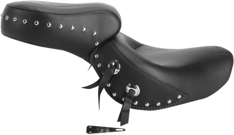 MUSTANG Wide Studded Touring Seat - Honda VT1100 1987-2008 - 75008 - PartsOutlet.com.au