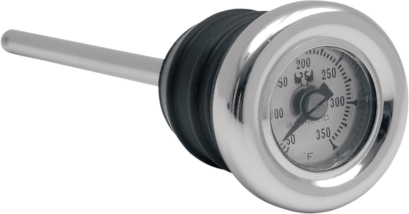 DRAG SPECIALTIES Oil Plug - With Temperature Gauge - 3.875" - Harley-Davidson '65-'84 - 20263-BX9
