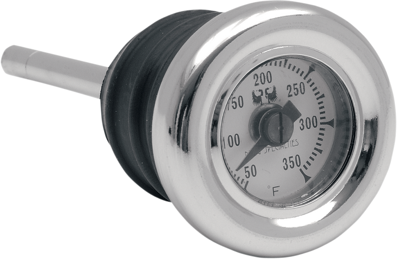 DRAG SPECIALTIES Oil Plug - With Temperature Gauge - 2.75" - Harley-Davidson '84-'00 - 20263A-BX9