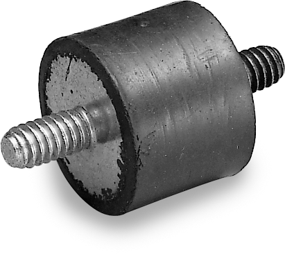 DRAG SPECIALTIES Battery Box/Oil Tank Vibration Mount - 1/4" - 5 pack -  19268A