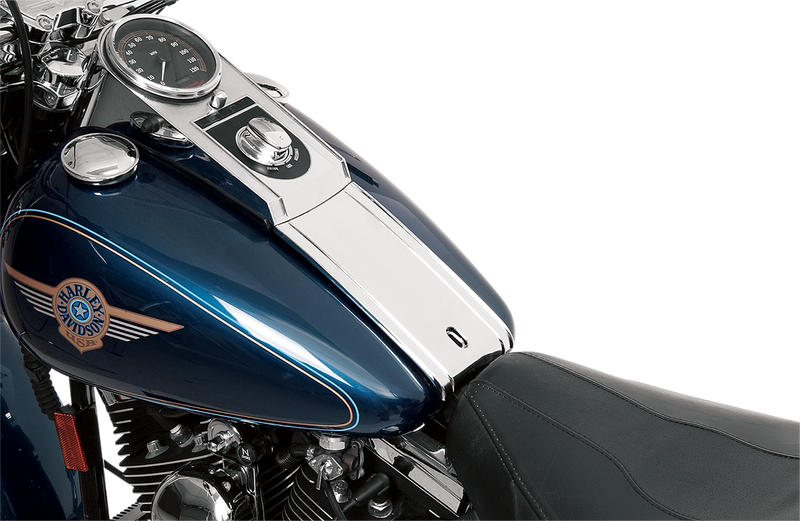 DRAG SPECIALTIES Dash Panel - Chrome - Fat Bob - Harley-Davidson '84-'99 - 15-0323NU-BC - PartsOutlet.com.au