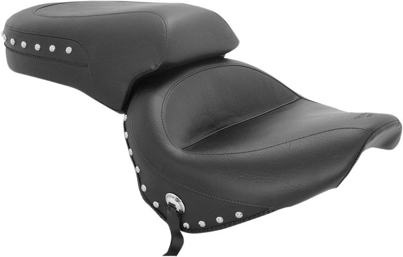 MUSTANG Wide Studded Seat - Yamaha XV650 1998-2013 - 75266 - PartsOutlet.com.au