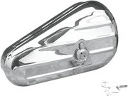 DRAG SPECIALTIES Left Teardrop Toolbox - Chrome 74348 - PartsOutlet.com.au