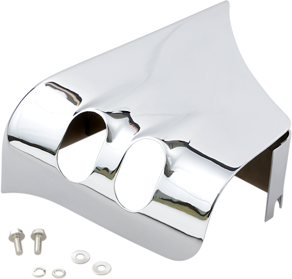 DRAG SPECIALTIES Old-Style Coil Cover - Harley Davidson 1984-1999 - Chrome 33-0053 - PartsOutlet.com.au