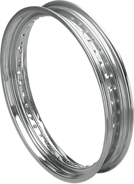 DRAG SPECIALTIES Front Rim - Drop-Center - 19" x 2.50" - 40 Hole - 43018-73-PW-LB1