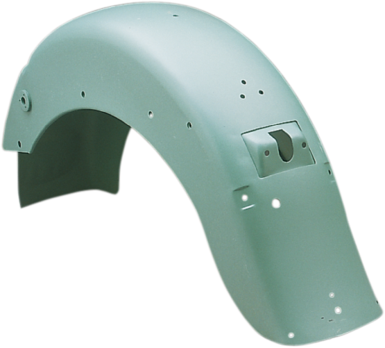 DRAG SPECIALTIES Smooth Rear Fender - with Taillight/Turn Signal Mount - Harley-Davidson 1980-1984 - Steel 72522B - PartsOutlet.com.au