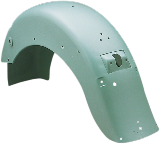 DRAG SPECIALTIES Smooth Rear Fender - with Taillight/Turn Signal Mount - Harley-Davidson 1980-1984 - Steel 72522B