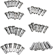 DRAG SPECIALTIES Spoke Nipples - Chrome - Standard Length 16-0500S-42-HC3 - PartsOutlet.com.au