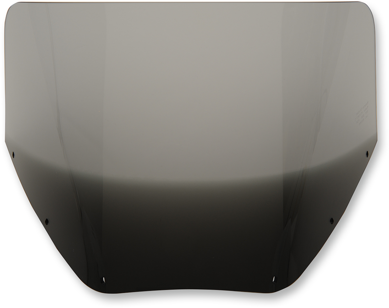 MEMPHIS SHADES Road Warrior Windshield - Black Smoke - 11" - MEP86712