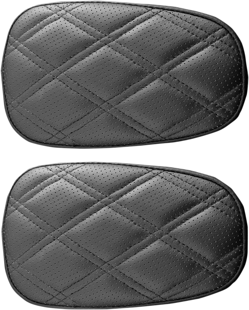 SADDLEMEN Lattice Stitched Arm Rest Pads - '09-'19 - 11887-LS - PartsOutlet.com.au