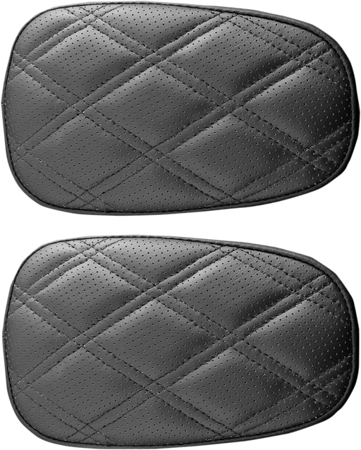 SADDLEMEN Lattice Stitched Arm Rest Pads - '09-'19 - 11887-LS - PartsOutlet.com.au