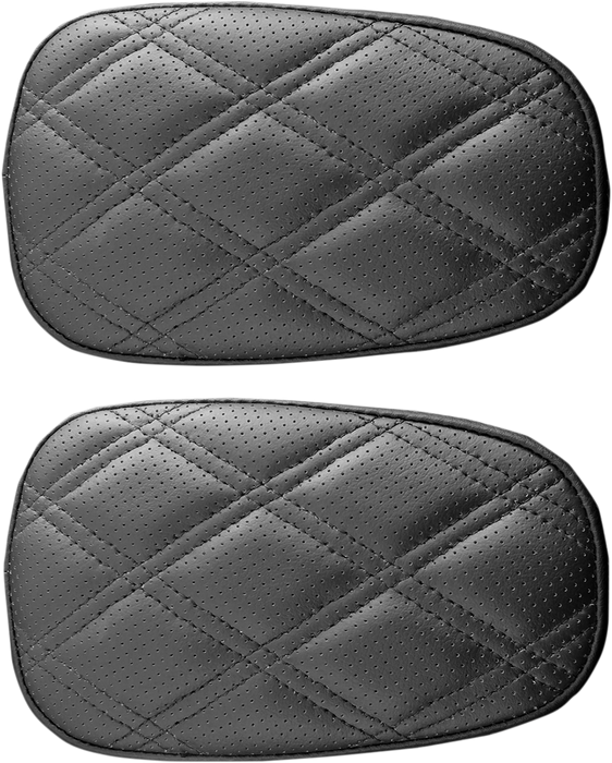 SADDLEMEN Lattice Stitched Arm Rest Pads - '09-'19 - 11887-LS - PartsOutlet.com.au