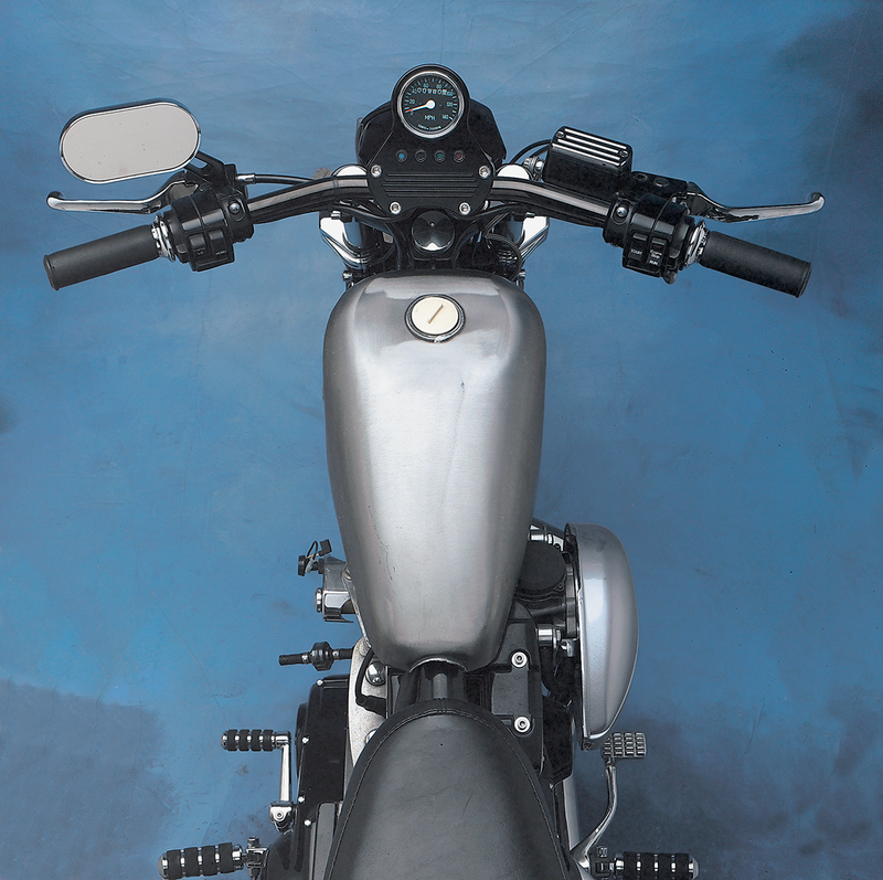 DRAG SPECIALTIES High Tunnel Gas Tank - 2.25 Gallons - Harley-Davidson 1982-1994 - 011484-BX34 - PartsOutlet.com.au