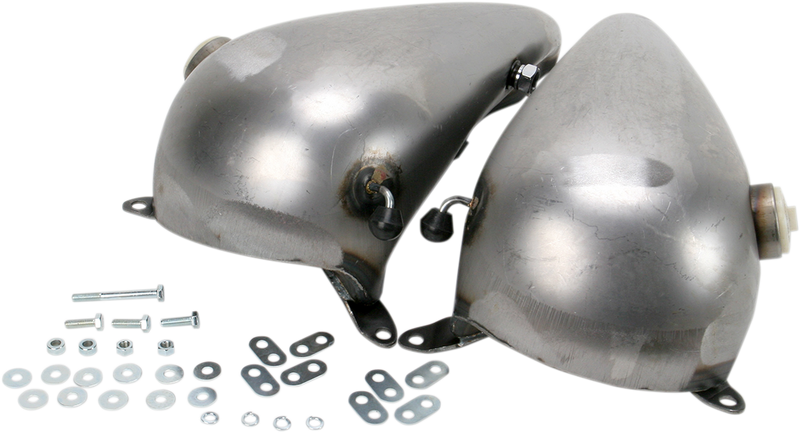 DRAG SPECIALTIES Fat Bob Gas Tank with Twist-Lock Gas Cap - 3.5 Gallon - Harley-Davidson 1948-1984 - 011275-BX36 - PartsOutlet.com.au