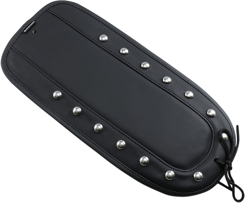 SADDLEMEN Fender Chap - Matches Studded Solo Seat - Softail '18-'19 - T8130-18-S - PartsOutlet.com.au