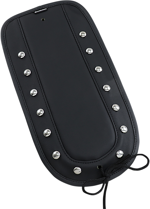 SADDLEMEN Fender Chap - Matches Studded Solo Seat - Softail '18-'19 - T8129-18-S - PartsOutlet.com.au