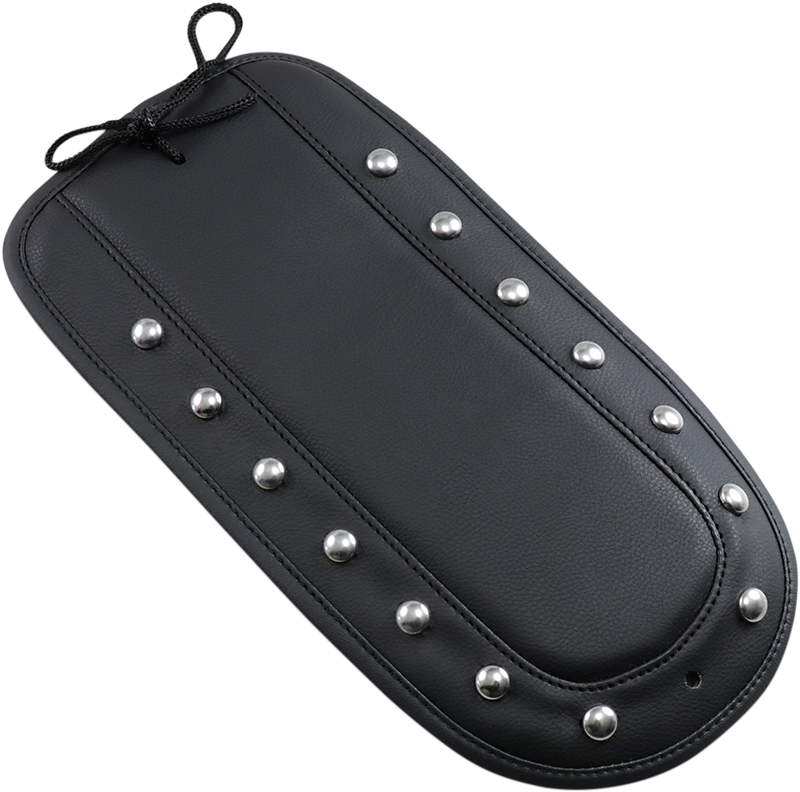 SADDLEMEN Fender Chap - Matches Studded Solo Seat - Softail '18-'19 - T8128-18-S - PartsOutlet.com.au