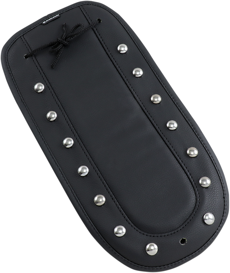 SADDLEMEN Fender Chap - Matches Studded Solo Seat - Softail '18-'19 - T8127-18-S - PartsOutlet.com.au