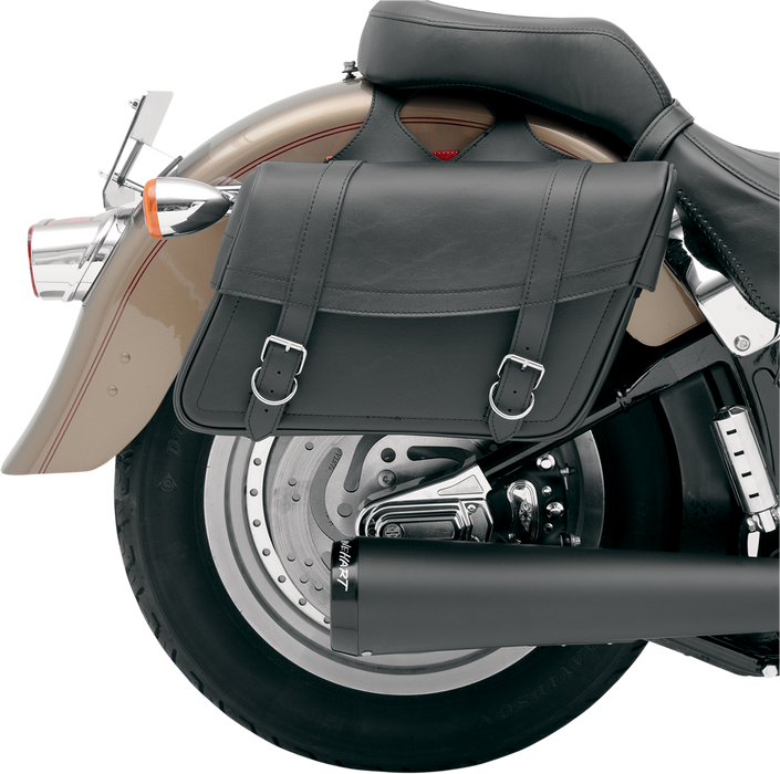 SADDLEMEN Highwayman Slant-style Saddlebags - Medium X021-02-040 - PartsOutlet.com.au