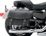 SADDLEMEN Highwayman Rivet Slant-Style Saddlebags - Jumbo - Pair - X021-03-042 - PartsOutlet.com.au