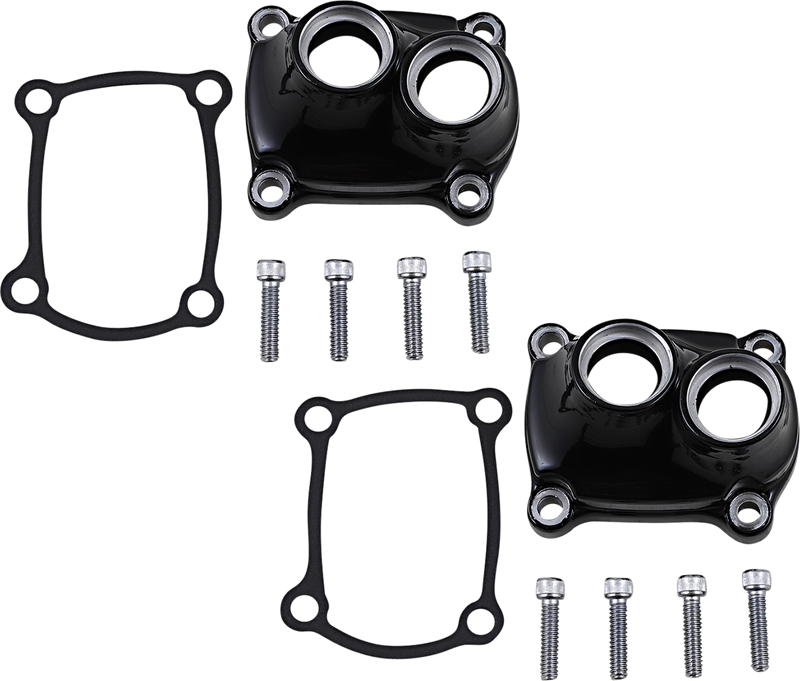 DRAG SPECIALTIES Lifter Cover - Black - Harley-Davidson 2017-2024 - M8 I04-0890GB - PartsOutlet.com.au