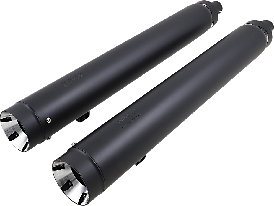 SUPERTRAPP Mufflers - Black - Indian Touring 2014-2021 - 147-21820