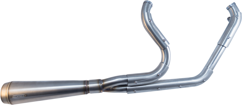 TRASK Assault 2:1 Exhaust - Stainless Steel - '07-'17 Softail TM-5060 - PartsOutlet.com.au