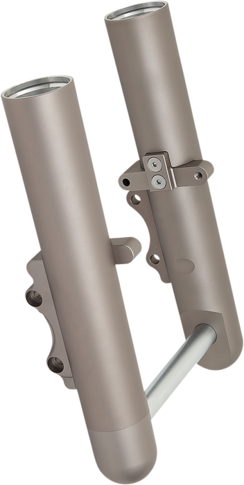 ARLEN NESS SMOOTH "HOT LEG" FORK LEGS, TITANIUM - 00-07 FLT / DUAL DISC - 06-507