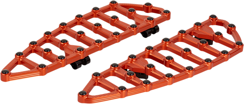 ARLEN NESS NESS-MX FLOORBOARDS, ORANGE - 18-up FL SOFTAIL - 410-011 - PartsOutlet.com.au