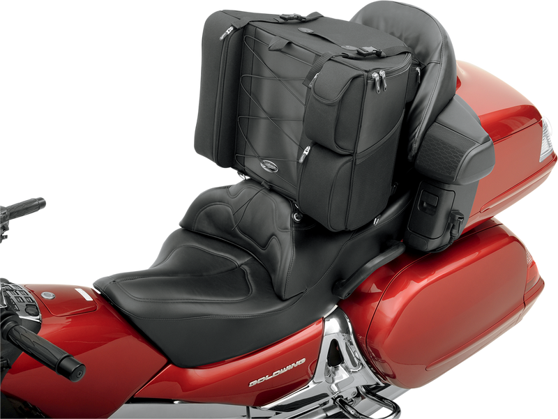 SADDLEMEN Back Seat Touring Luggage - 3501-0322 - PartsOutlet.com.au
