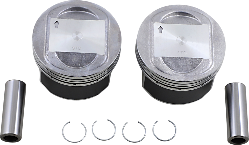 DRAG SPECIALTIES Pistons - Harley-Davidson 1999-2006 - Big Bore 22661-99A-STD - PartsOutlet.com.au