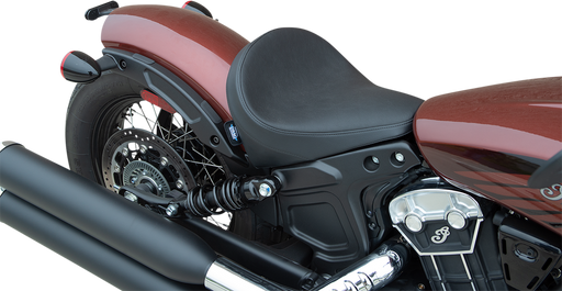 DRAG SPECIALTIES Solo Seat - Black - Indian Scout 2018-2020 - Vinyl 0810-2256 - PartsOutlet.com.au